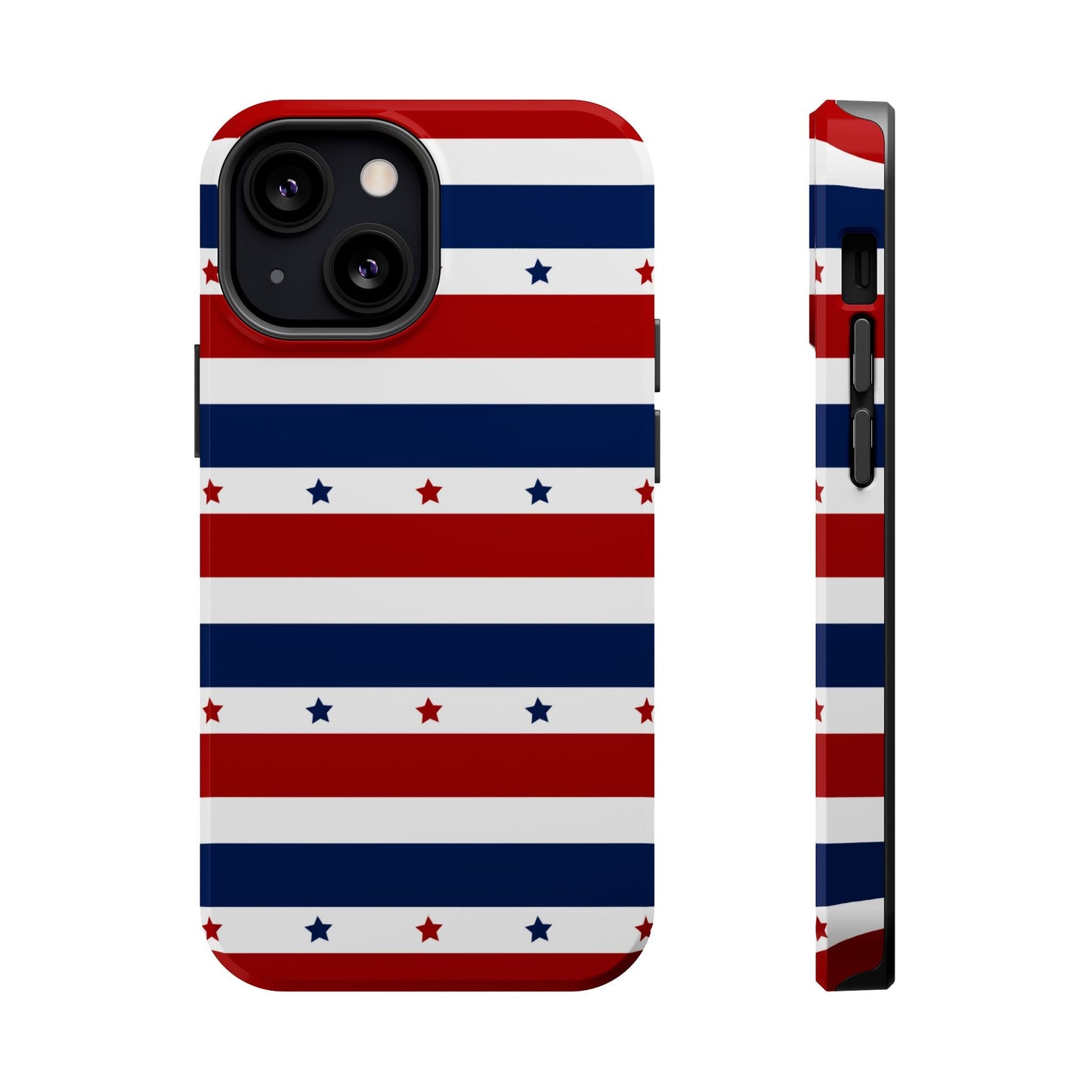 Patriotic Stars MagSafe iPhone Case - BOGO Cases