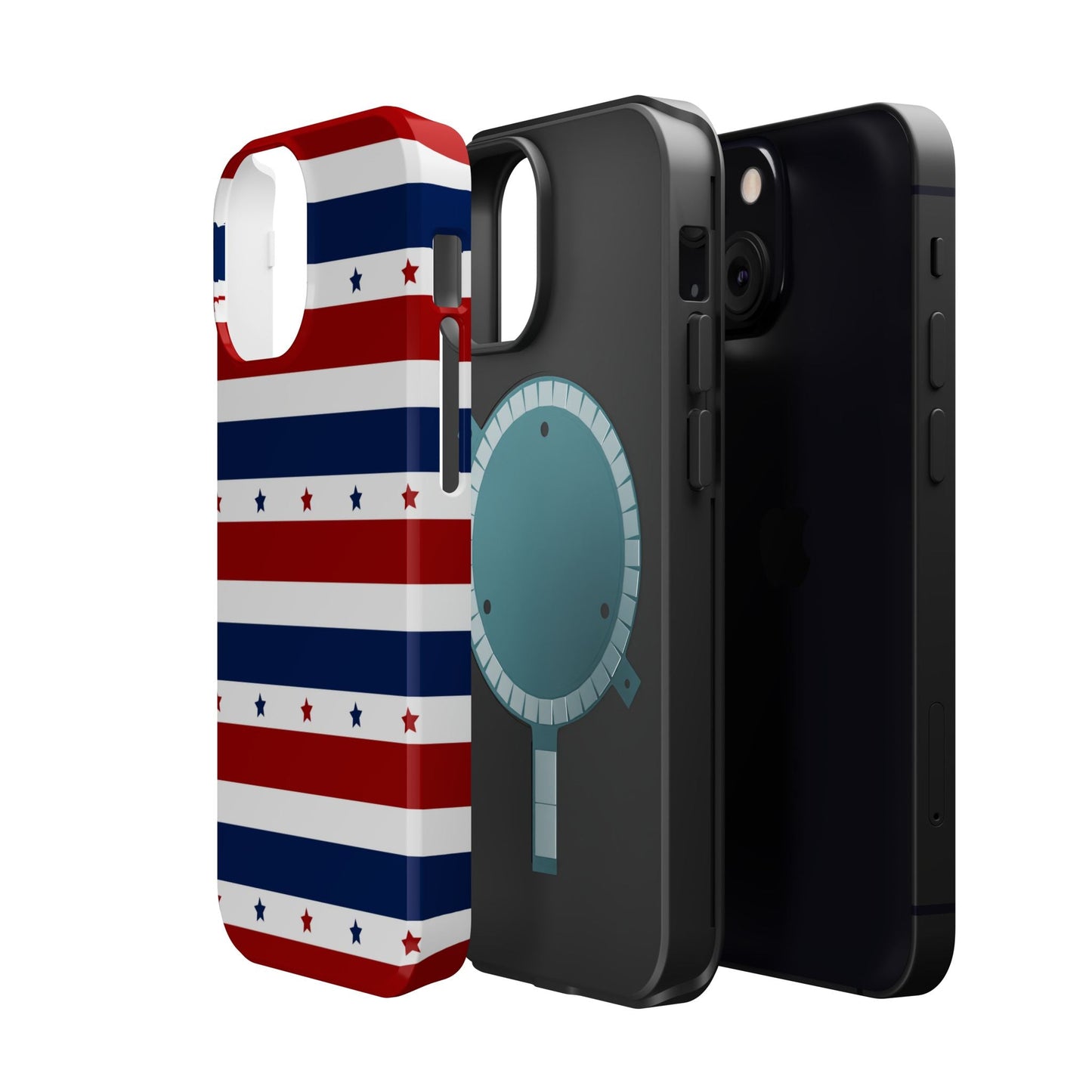 Patriotic Stars MagSafe iPhone Case - BOGO Cases