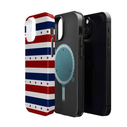 Patriotic Stars MagSafe iPhone Case - BOGO Cases