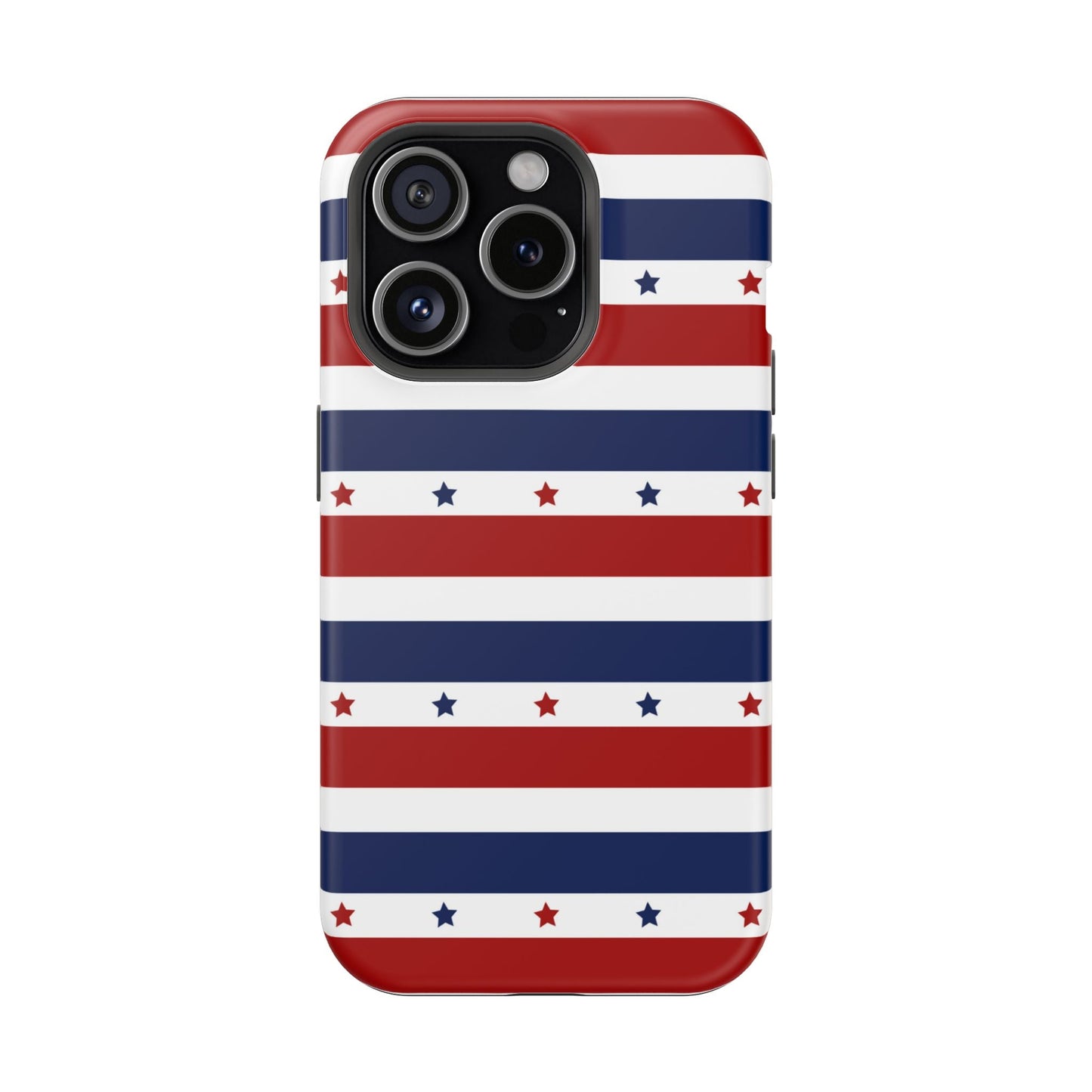Patriotic Stars MagSafe iPhone Case - BOGO Cases