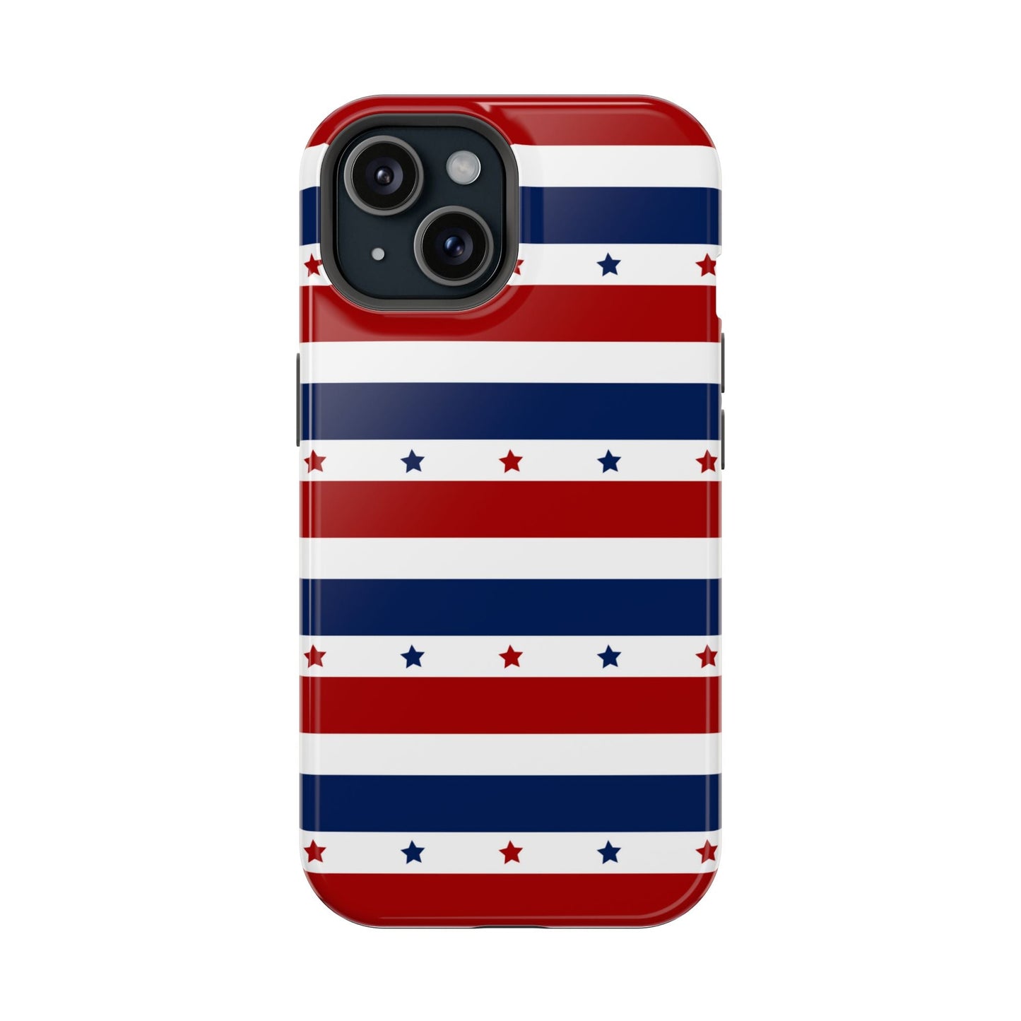Patriotic Stars MagSafe iPhone Case - BOGO Cases