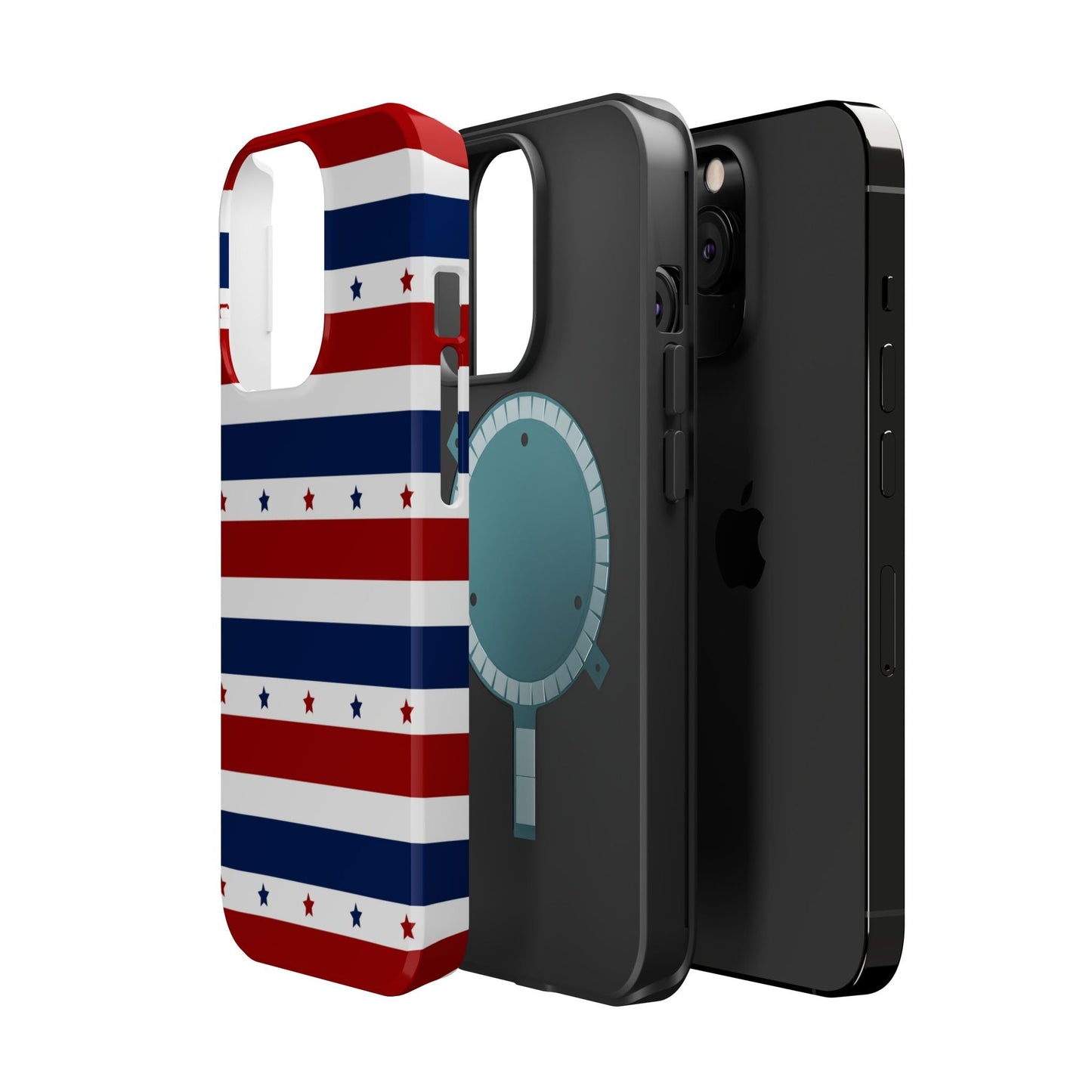 Patriotic Stars MagSafe iPhone Case - BOGO Cases