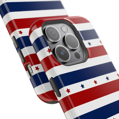 Patriotic Stars MagSafe iPhone Case - BOGO Cases