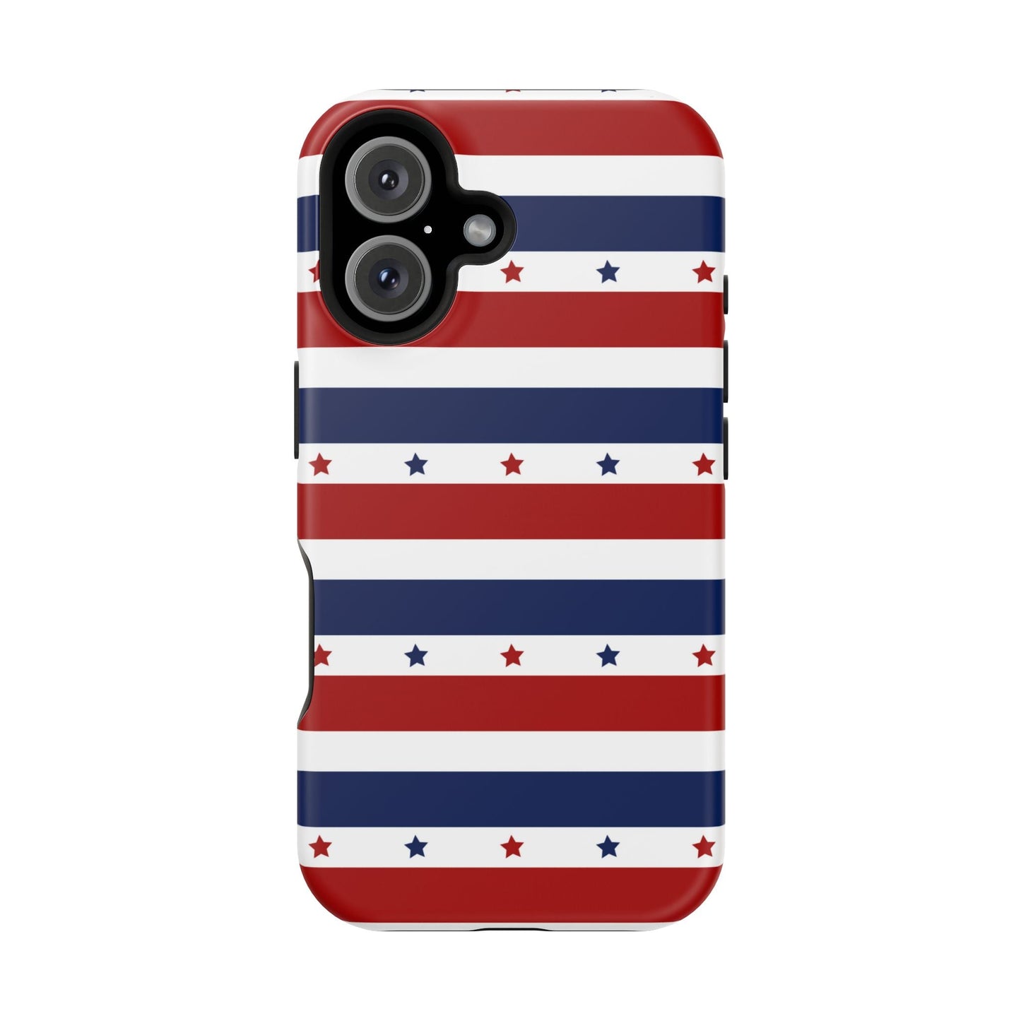Patriotic Stars MagSafe iPhone Case - BOGO Cases