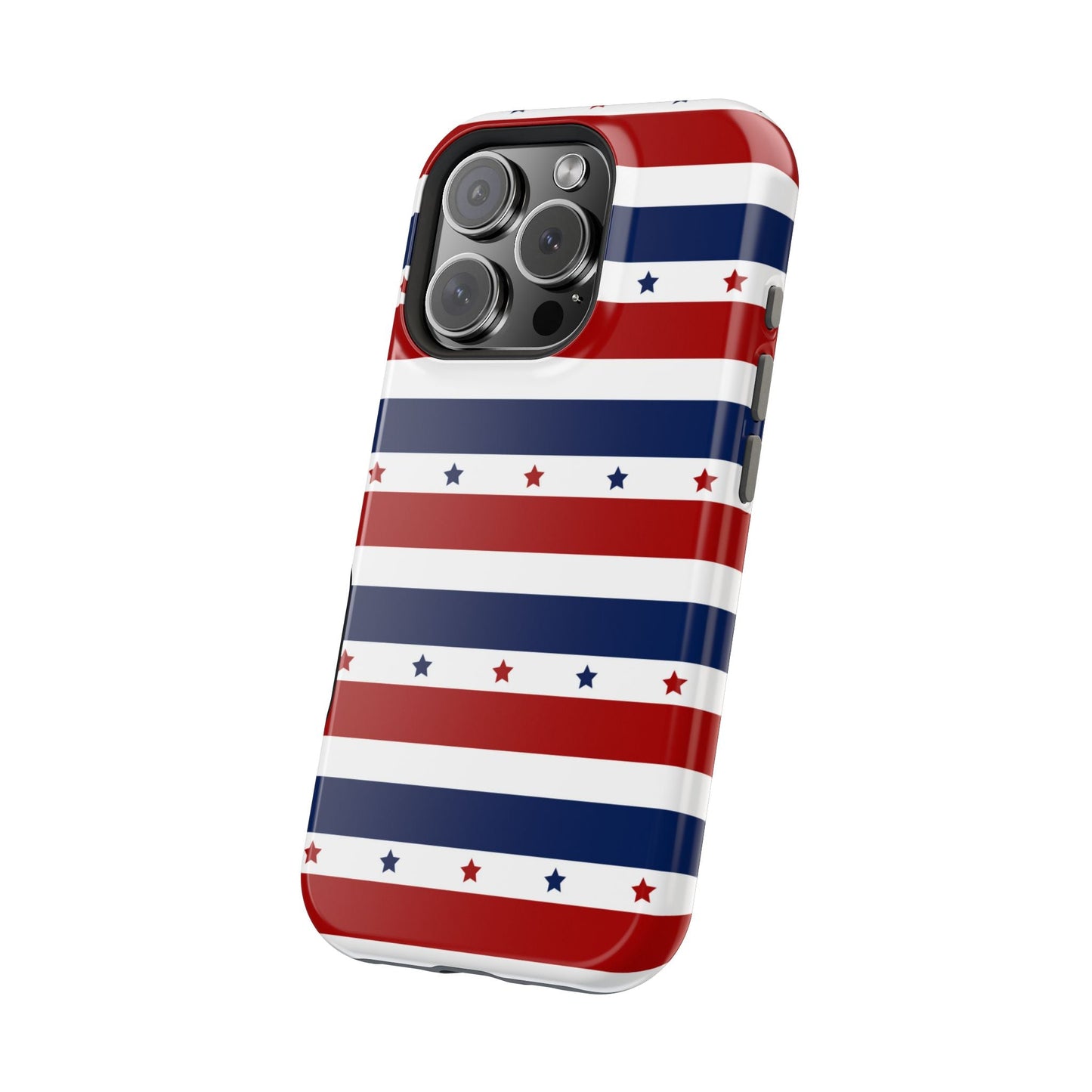 Patriotic Stars MagSafe iPhone Case - BOGO Cases