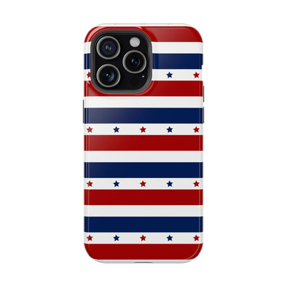 Patriotic Stars MagSafe iPhone Case - BOGO Cases