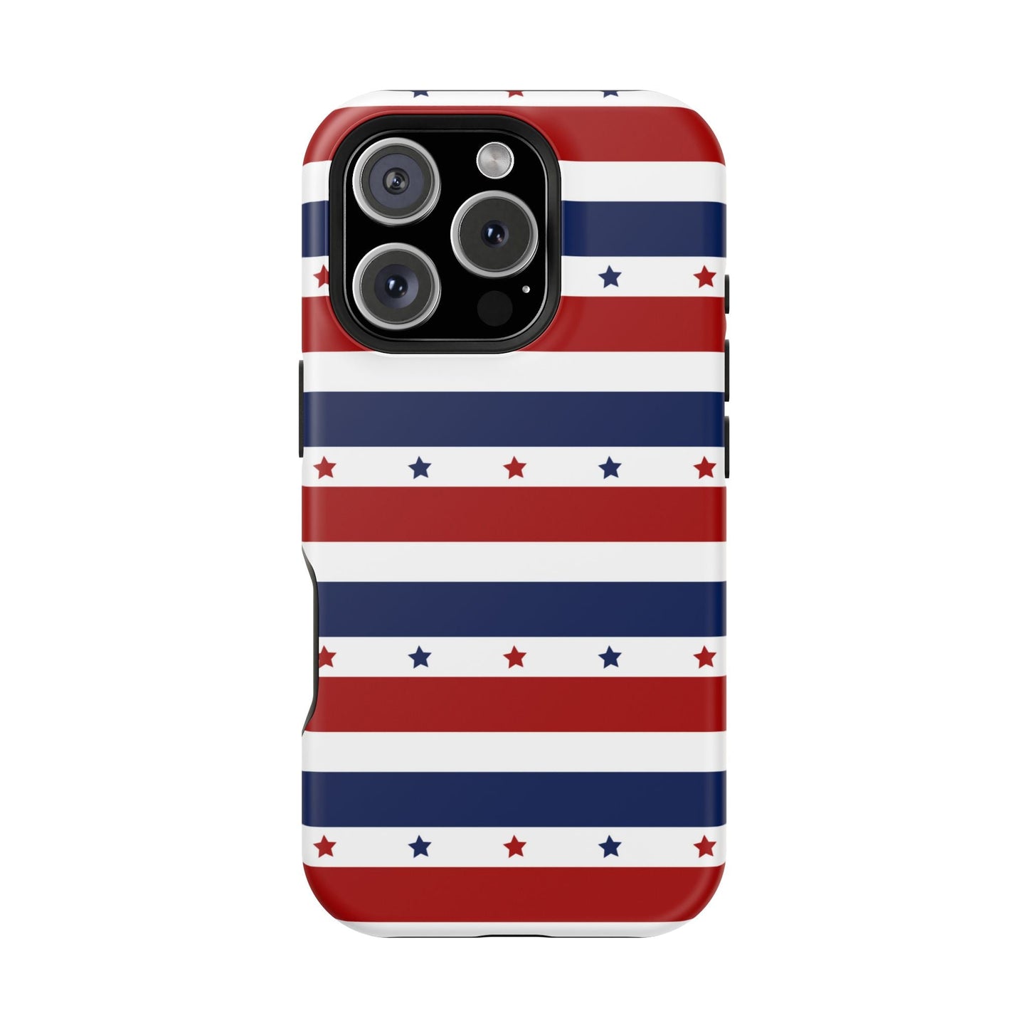 Patriotic Stars MagSafe iPhone Case - BOGO Cases