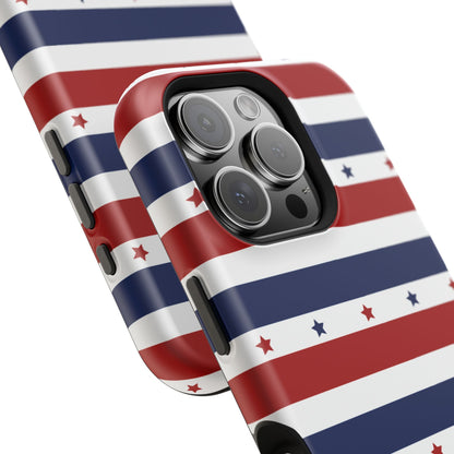 Patriotic Stars MagSafe iPhone Case - BOGO Cases