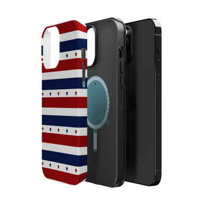 Patriotic Stars MagSafe iPhone Case - BOGO Cases
