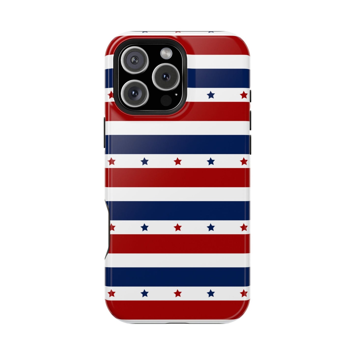 Patriotic Stars MagSafe iPhone Case - BOGO Cases