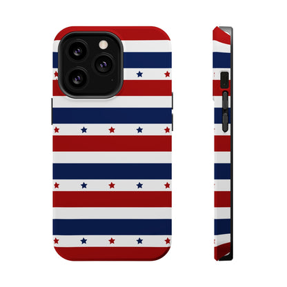 Patriotic Stars MagSafe iPhone Case - BOGO Cases