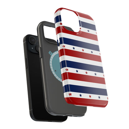 Patriotic Stars MagSafe iPhone Case - BOGO Cases