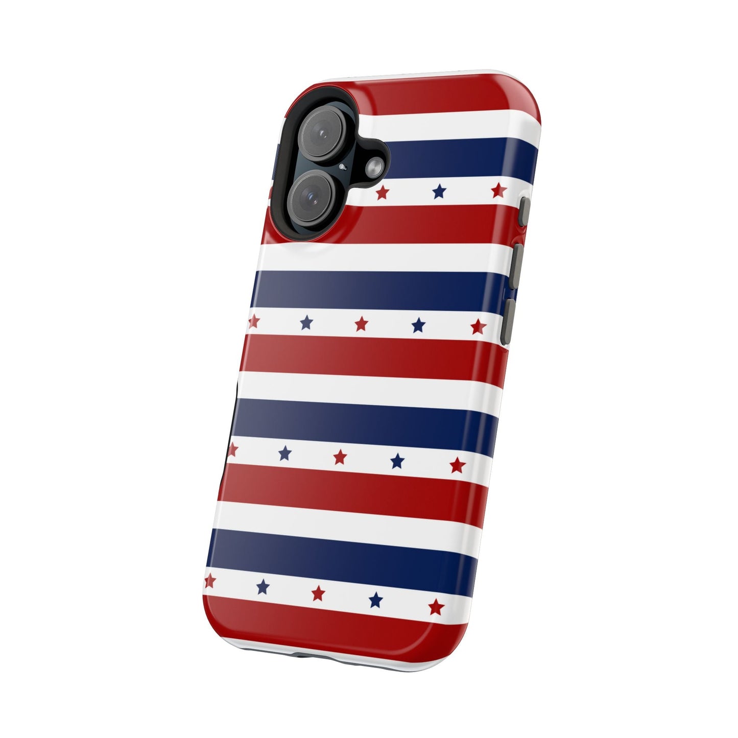 Patriotic Stars MagSafe iPhone Case - BOGO Cases