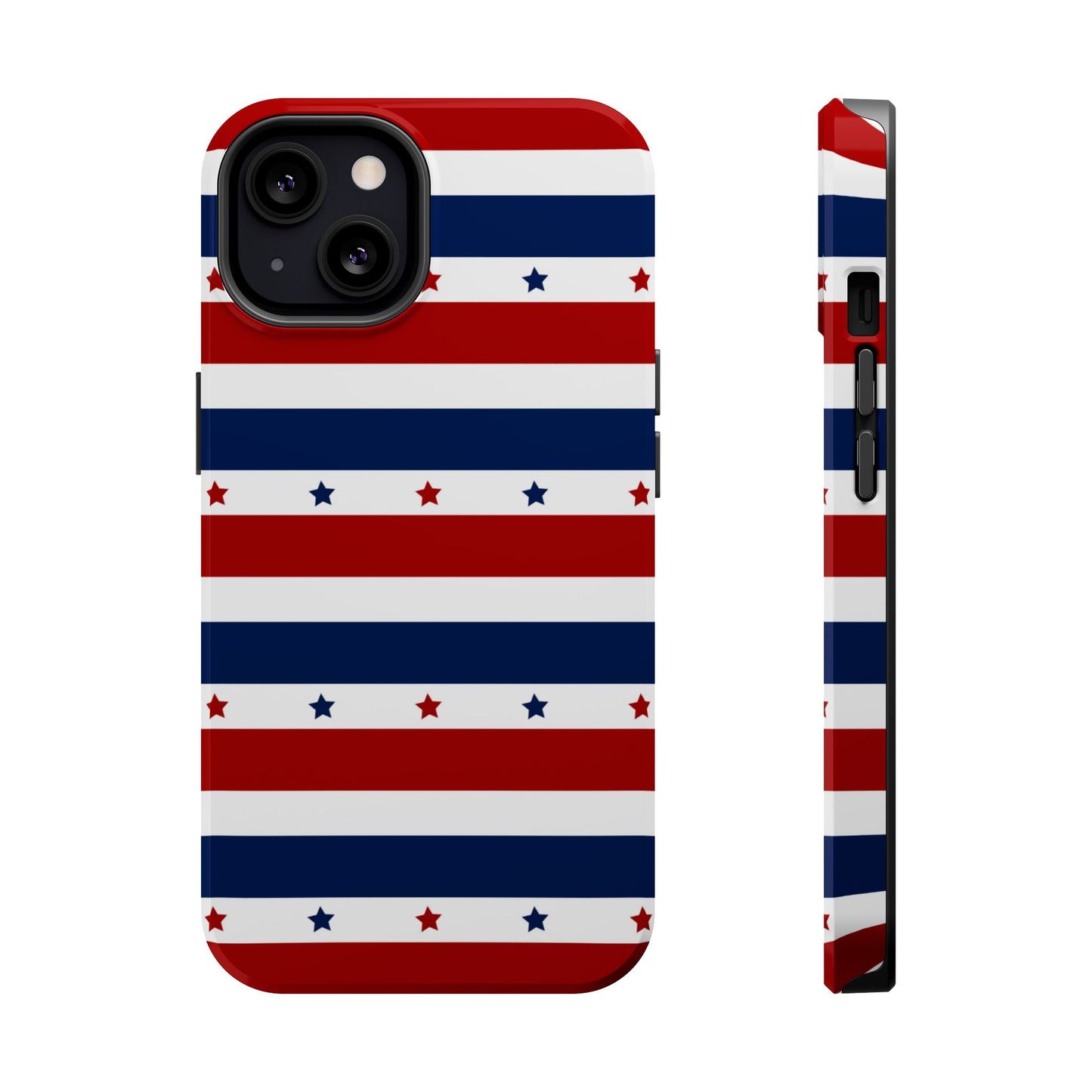 Patriotic Stars MagSafe iPhone Case - BOGO Cases