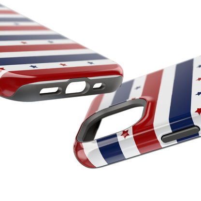 Patriotic Stars MagSafe iPhone Case - BOGO Cases