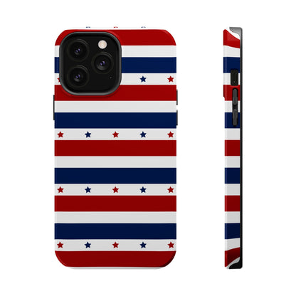 Patriotic Stars MagSafe iPhone Case - BOGO Cases