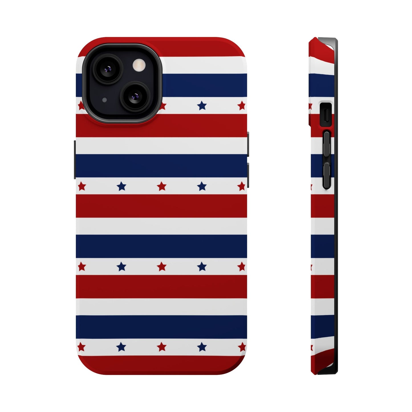 Patriotic Stars MagSafe iPhone Case - BOGO Cases