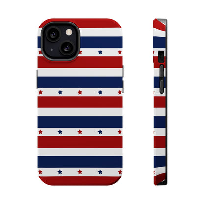 Patriotic Stars MagSafe iPhone Case - BOGO Cases