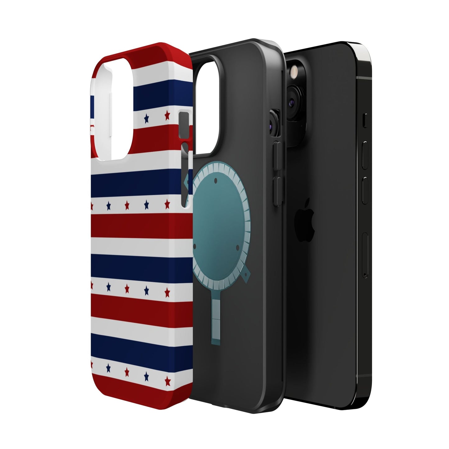 Patriotic Stars MagSafe iPhone Case - BOGO Cases