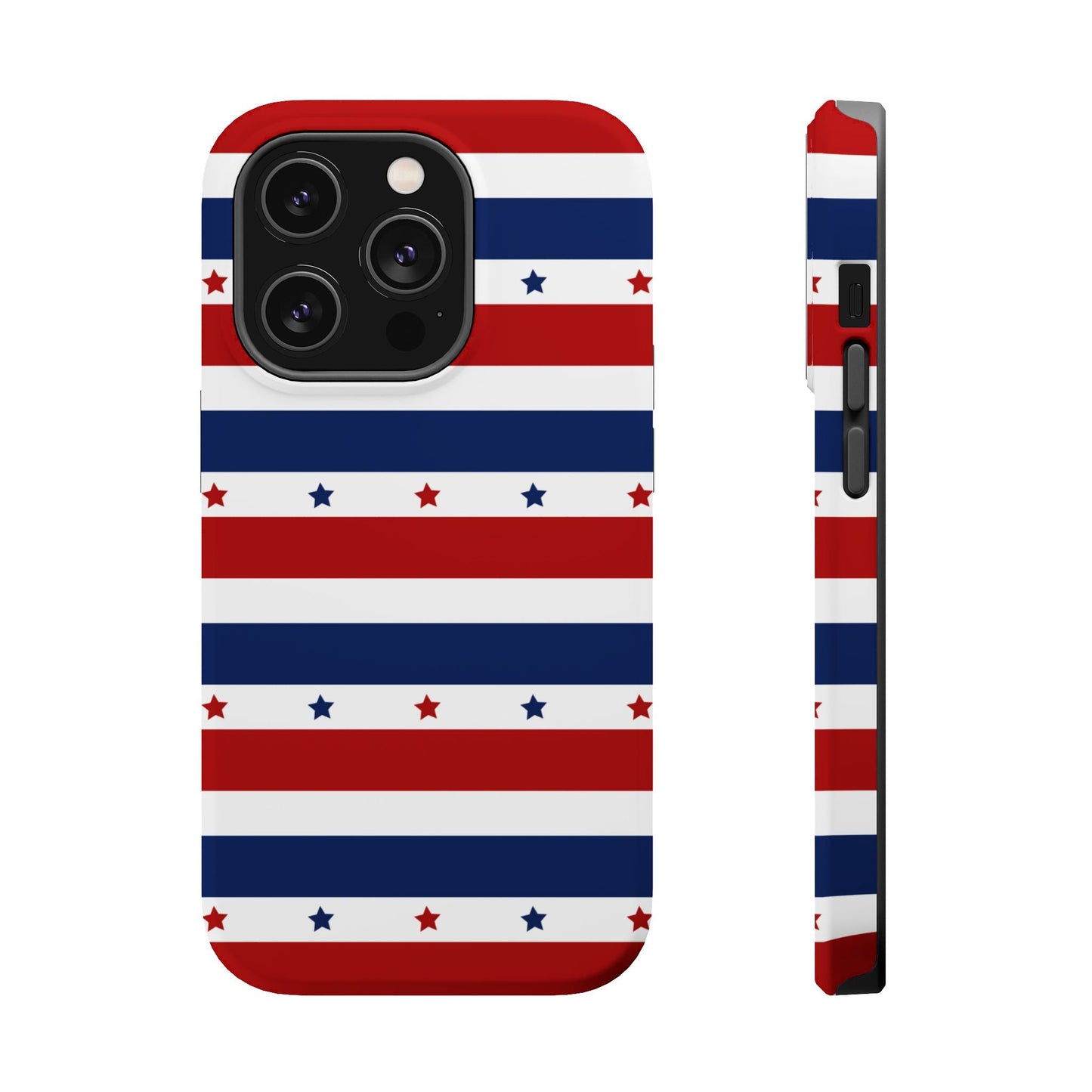 Patriotic Stars MagSafe iPhone Case - BOGO Cases