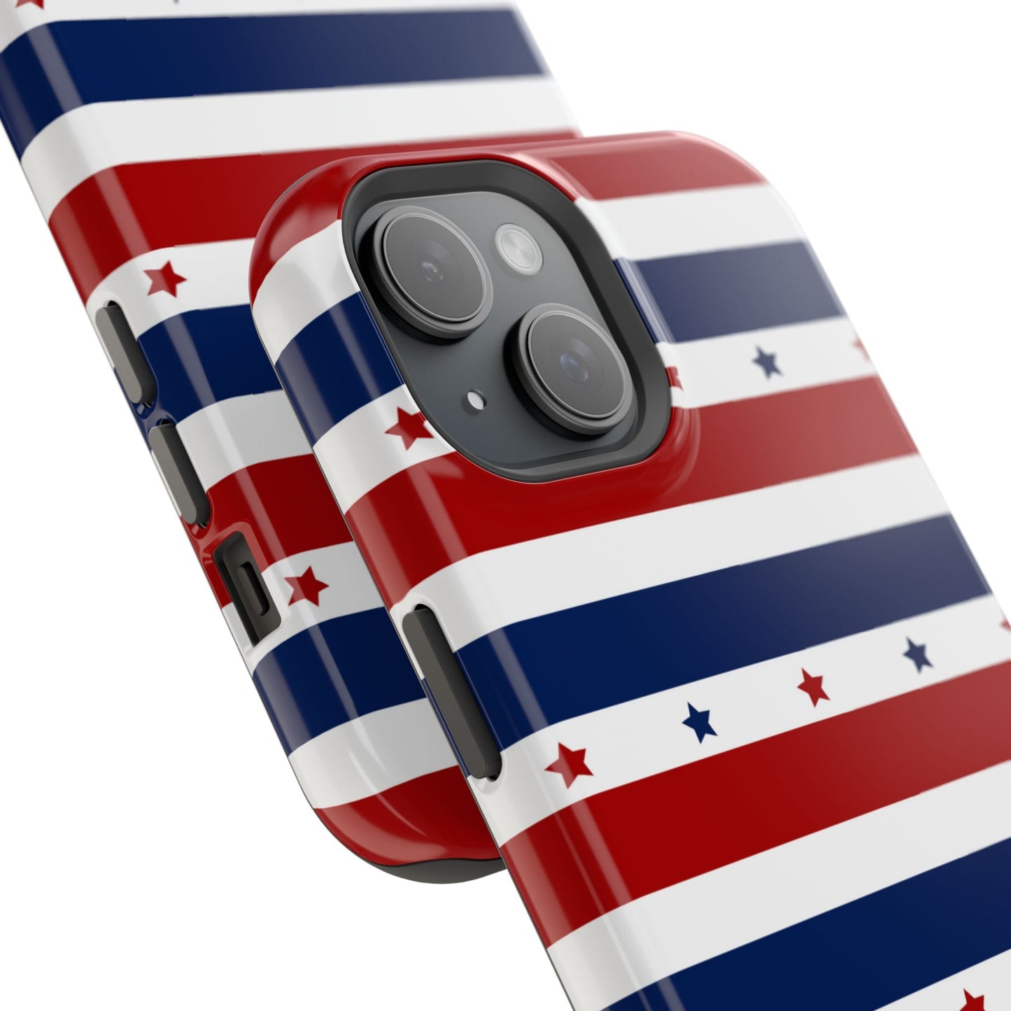 Patriotic Stars MagSafe iPhone Case - BOGO Cases