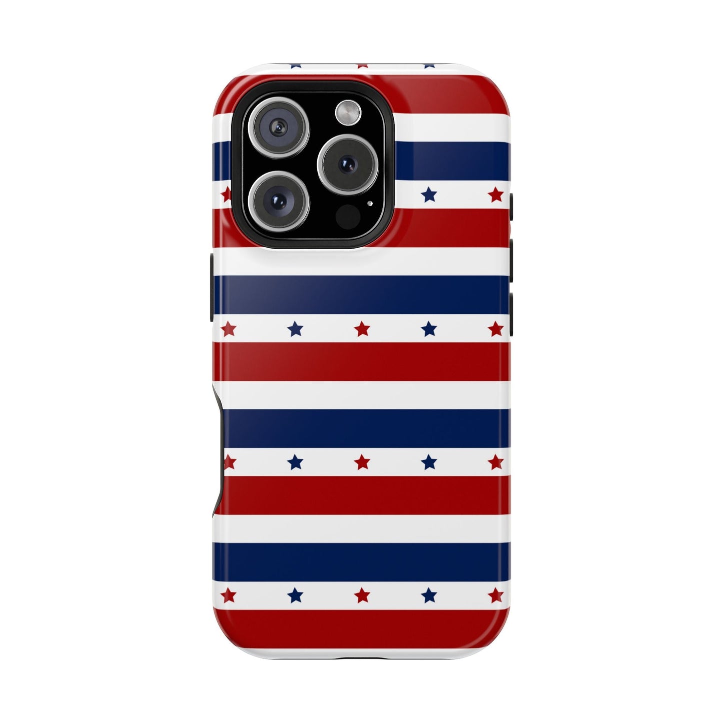 Patriotic Stars MagSafe iPhone Case - BOGO Cases