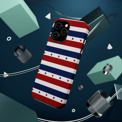 Patriotic Stars MagSafe iPhone Case - BOGO Cases