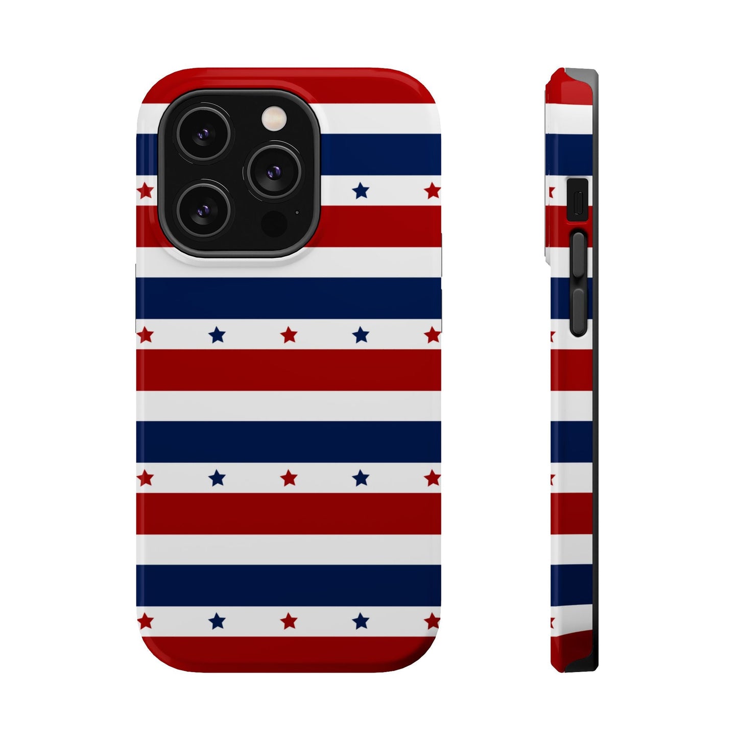 Patriotic Stars MagSafe iPhone Case - BOGO Cases