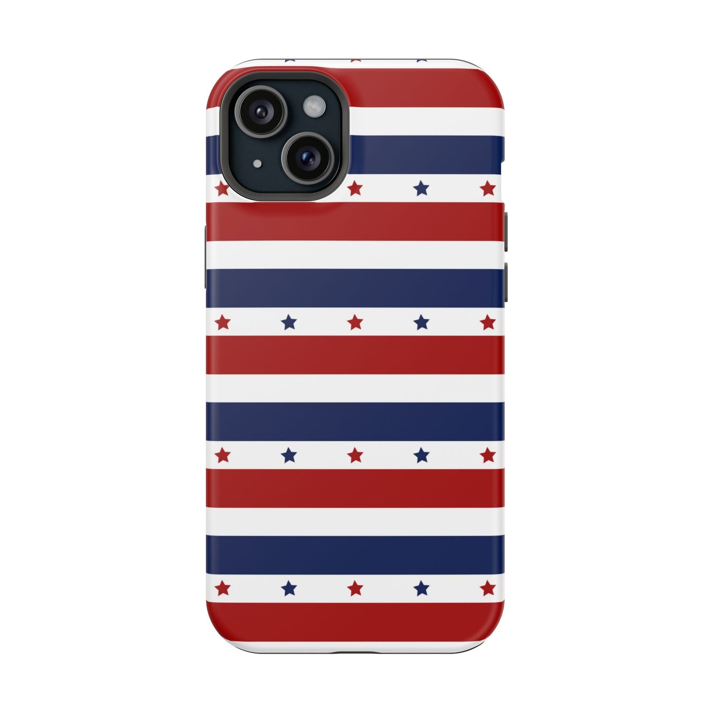 Patriotic Stars MagSafe iPhone Case - BOGO Cases