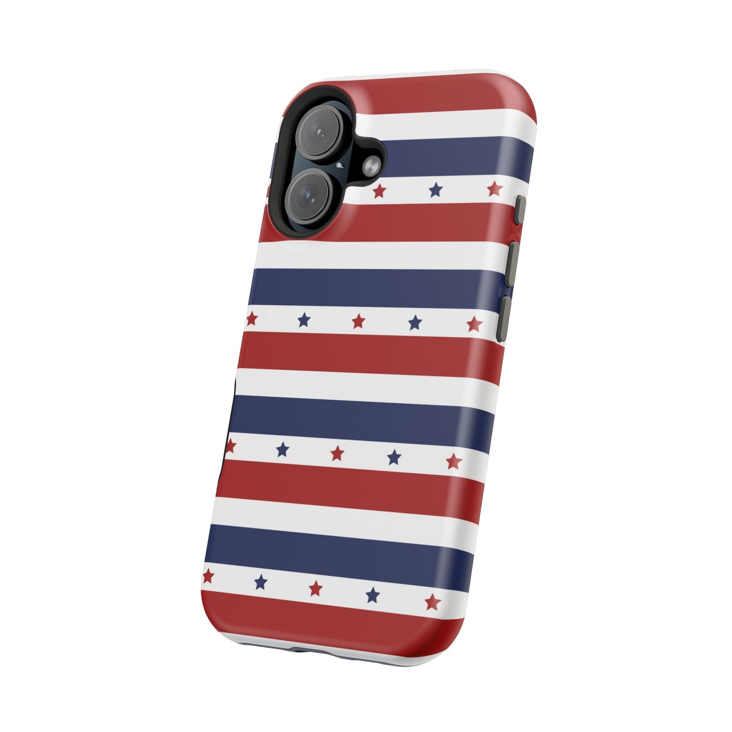 Patriotic Stars MagSafe iPhone Case - BOGO Cases