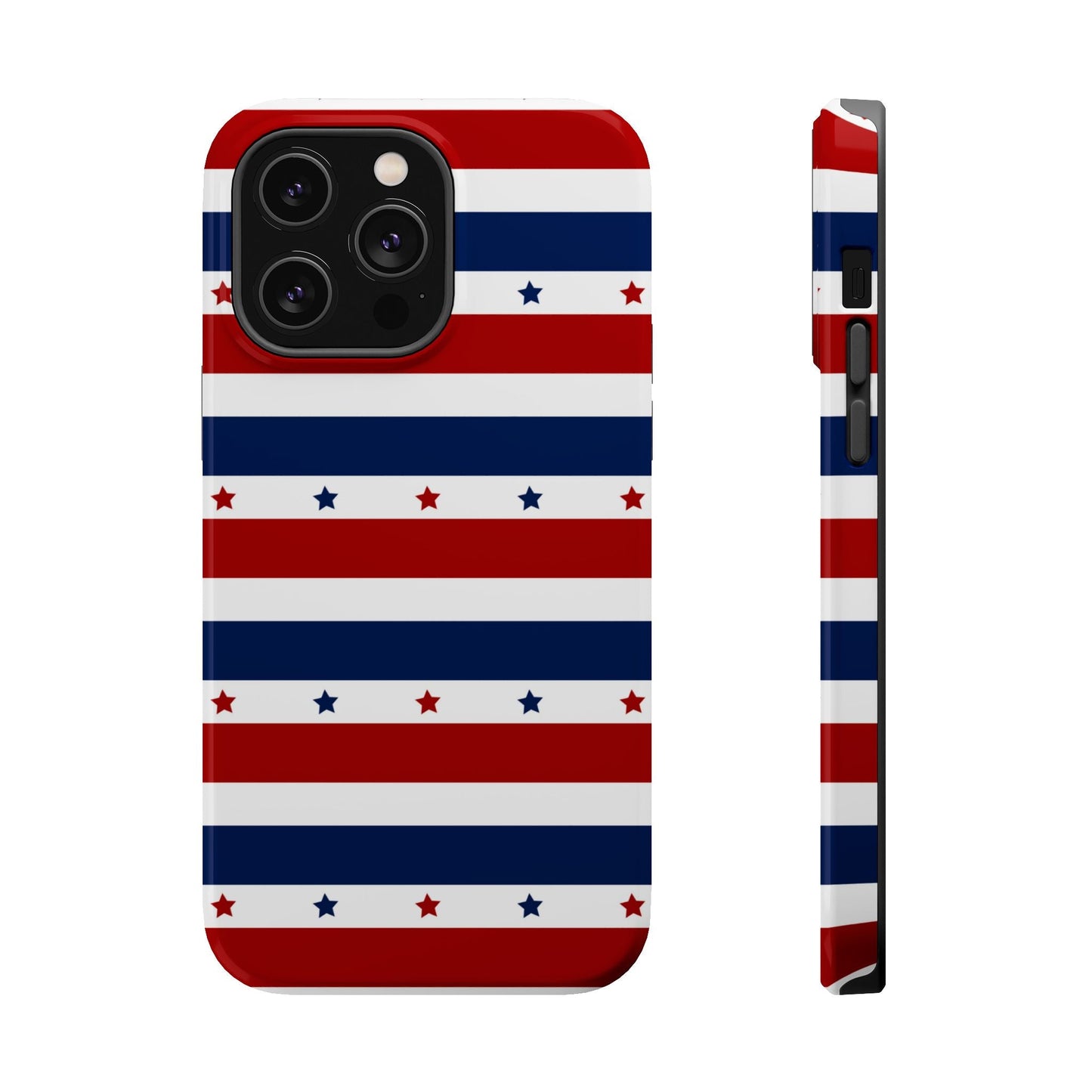 Patriotic Stars MagSafe iPhone Case - BOGO Cases