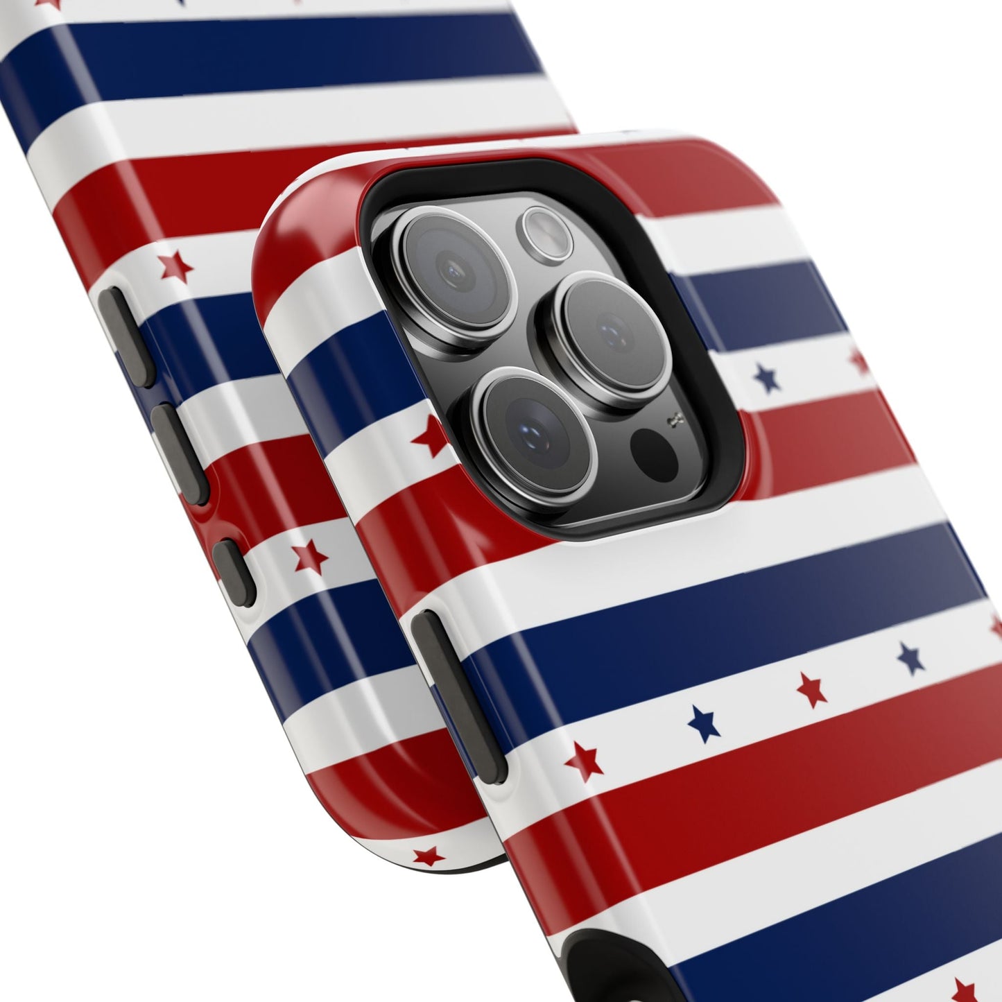 Patriotic Stars MagSafe iPhone Case - BOGO Cases