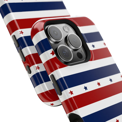 Patriotic Stars MagSafe iPhone Case - BOGO Cases