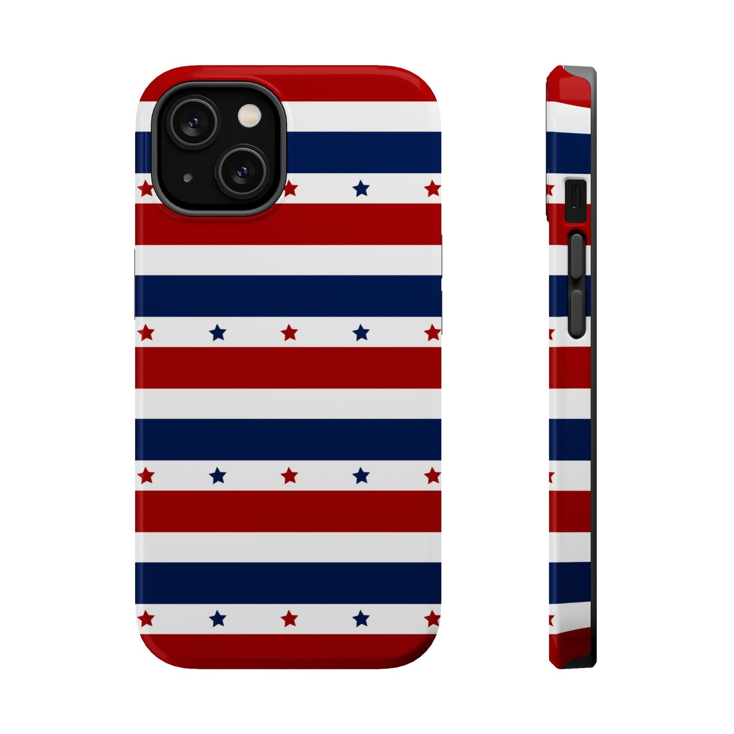 Patriotic Stars MagSafe iPhone Case - BOGO Cases