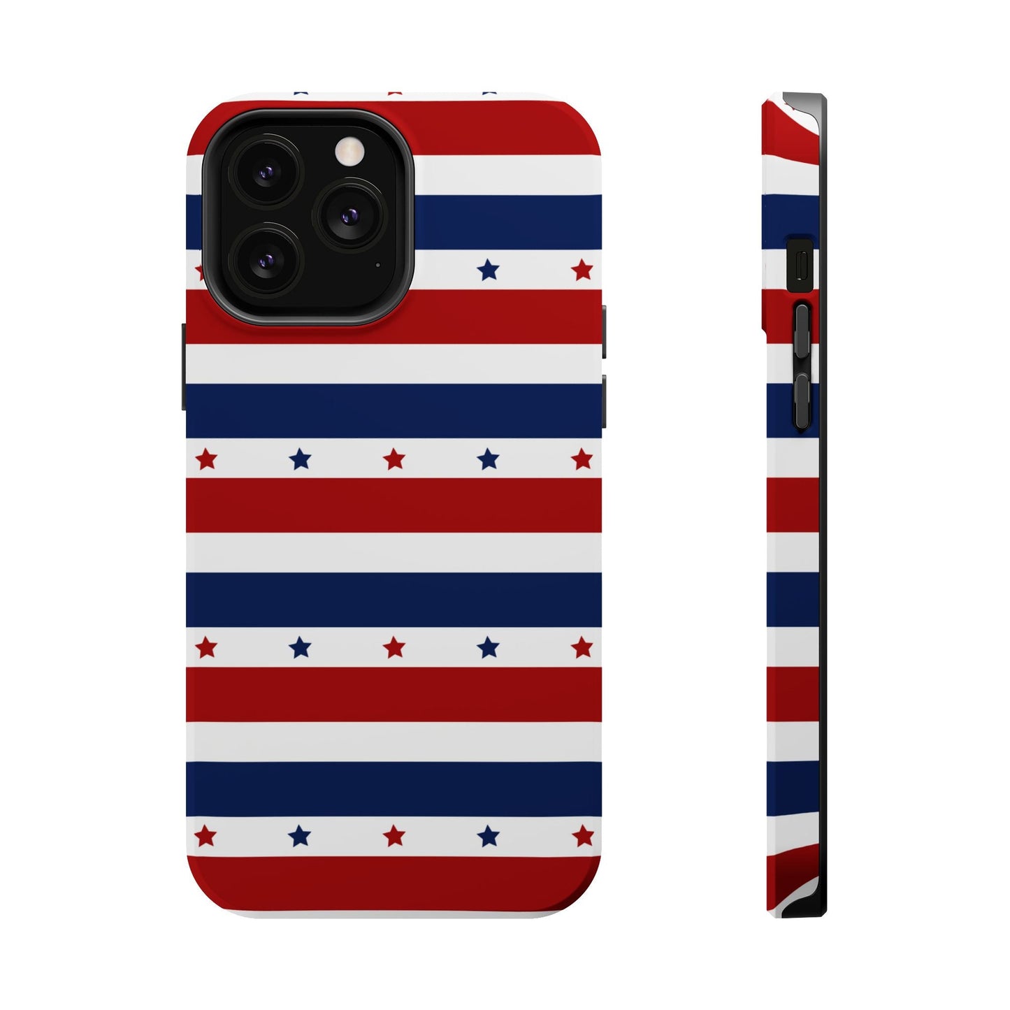 Patriotic Stars MagSafe iPhone Case - BOGO Cases