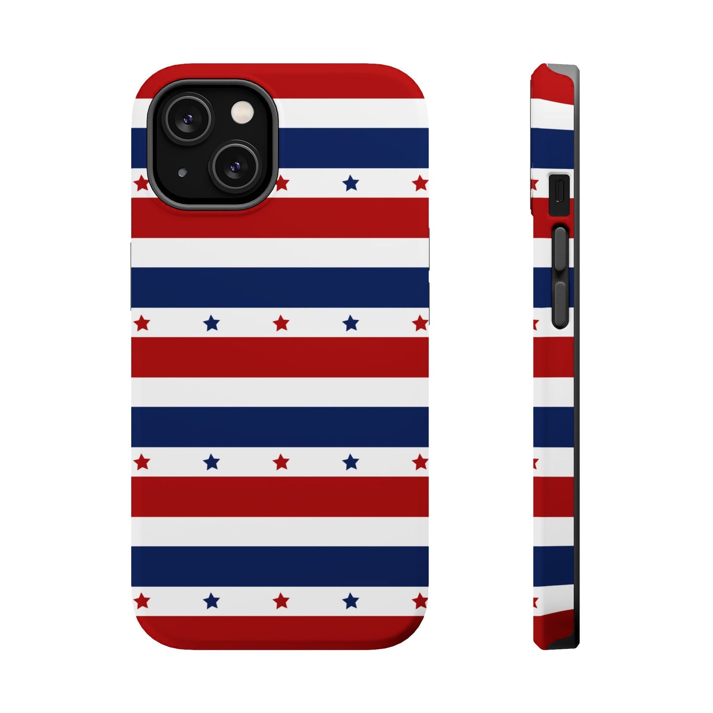 Patriotic Stars MagSafe iPhone Case - BOGO Cases