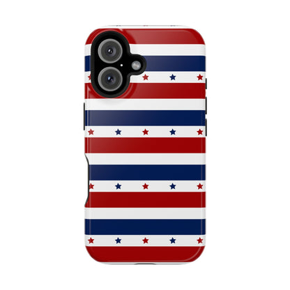 Patriotic Stars MagSafe iPhone Case - BOGO Cases