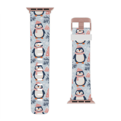 Penguin in Winter Wonderland Apple Watch Band - BOGO Cases