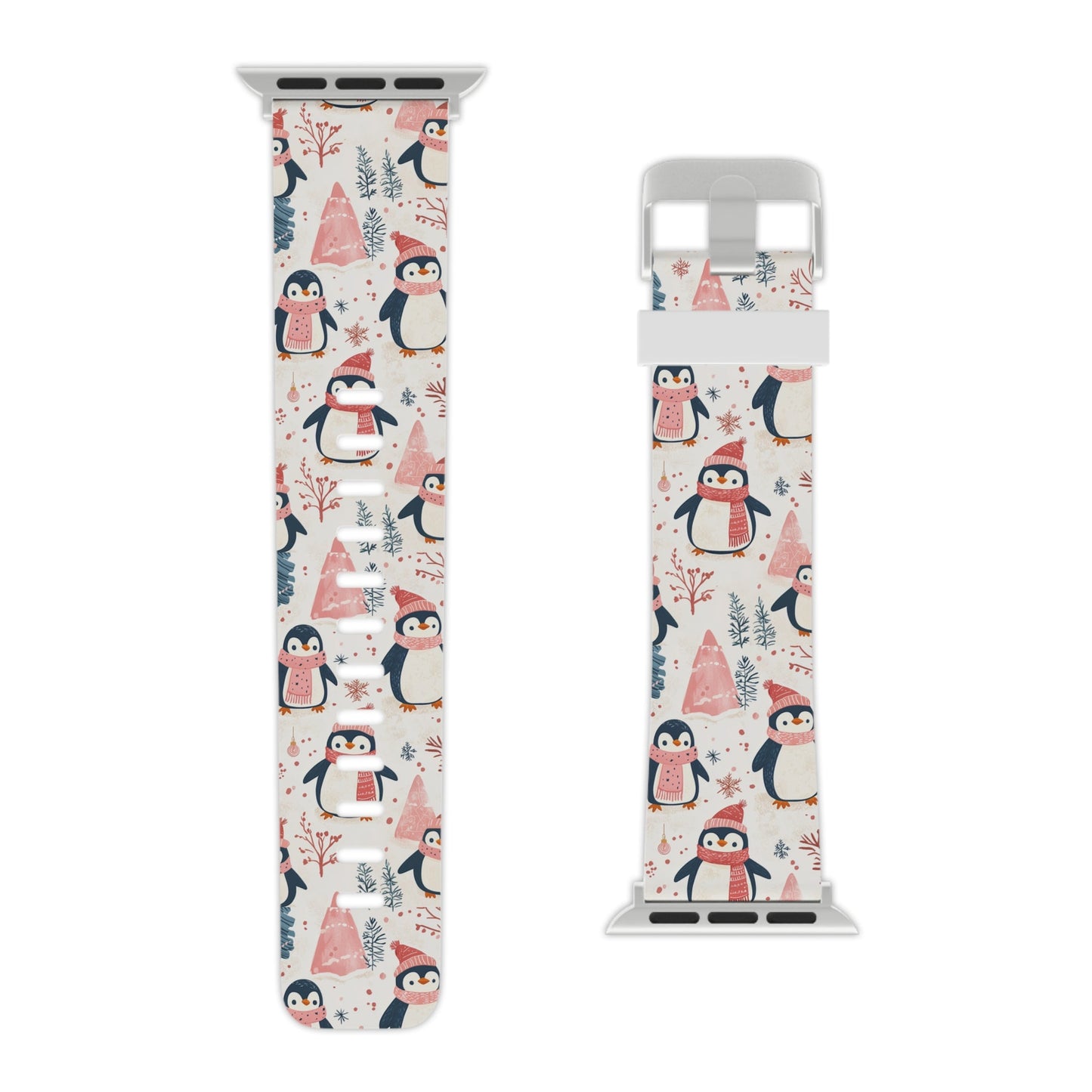 Penguin Paradise Christmas Cheer Apple Watch Band - BOGO Cases