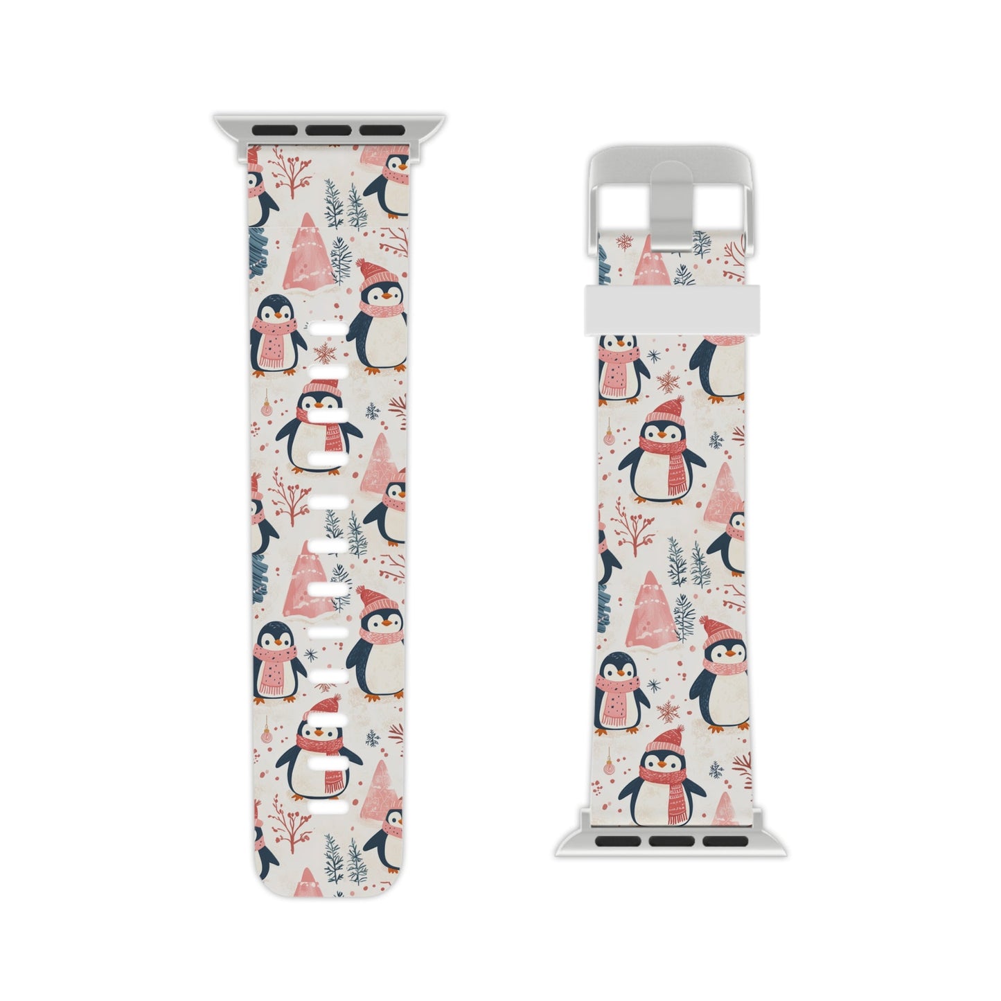 Penguin Paradise Christmas Cheer Apple Watch Band - BOGO Cases