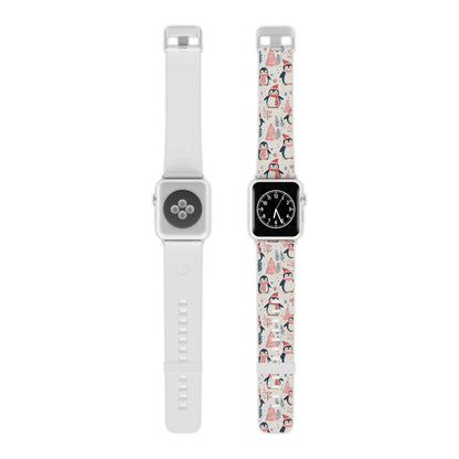 Penguin Paradise Christmas Cheer Apple Watch Band - BOGO Cases