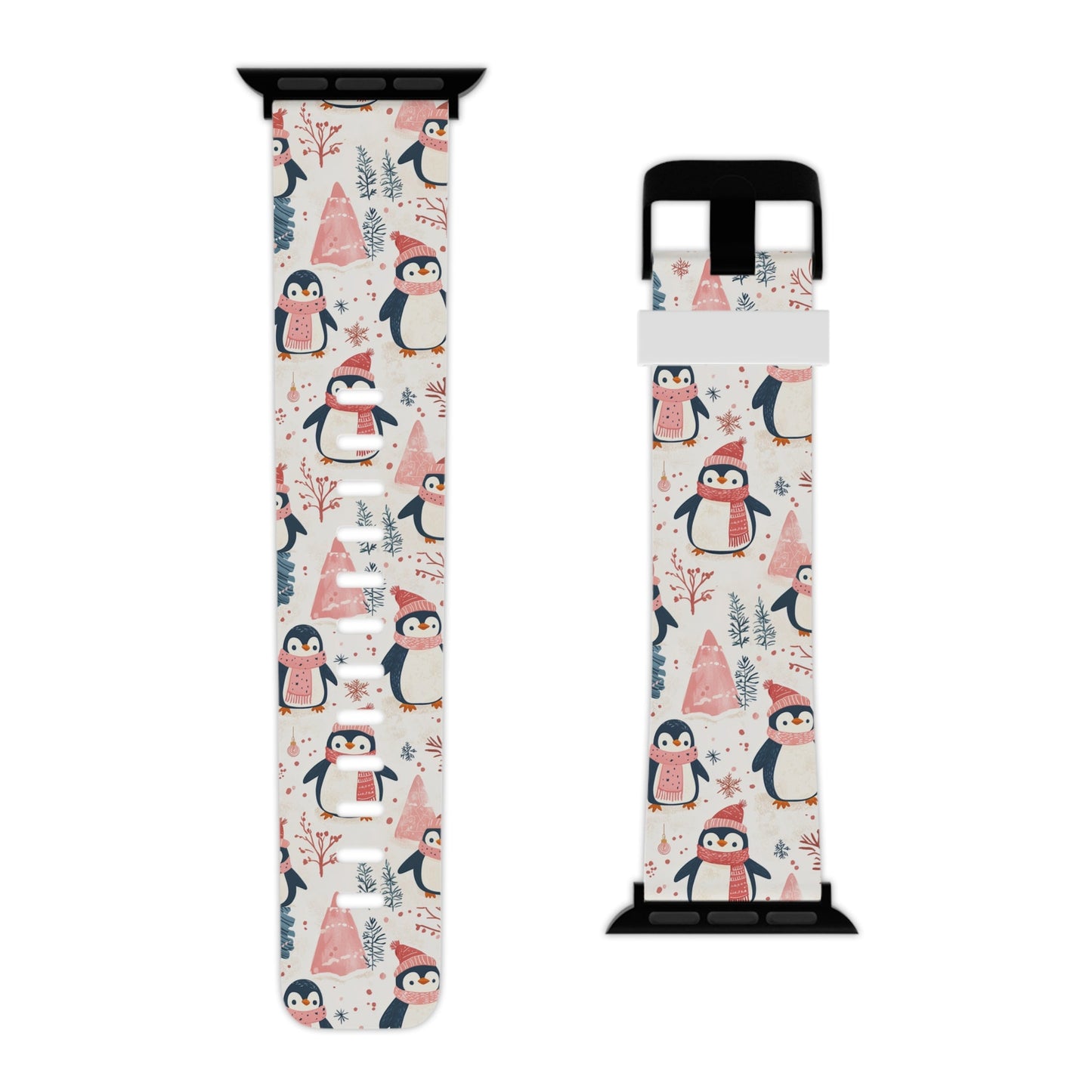 Penguin Paradise Christmas Cheer Apple Watch Band - BOGO Cases