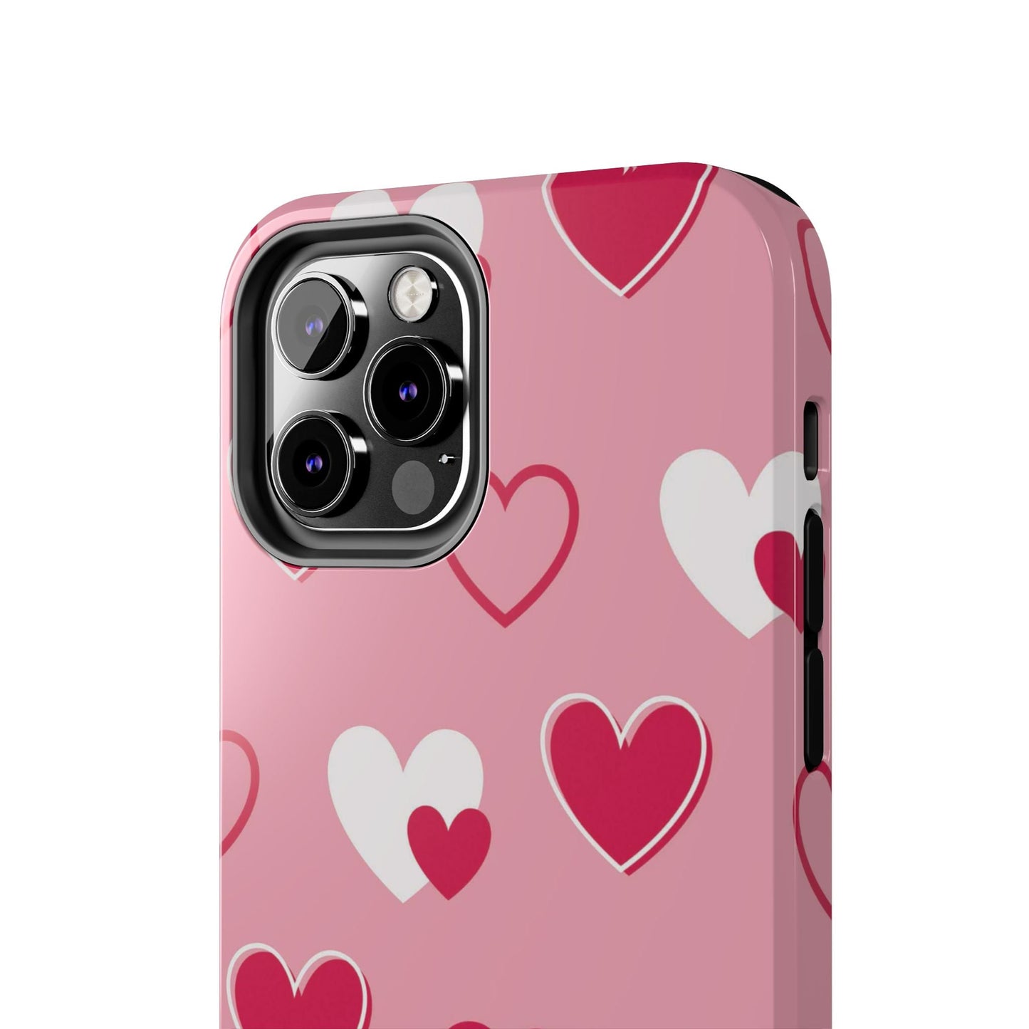 Pink and Red Hearts iPhone Case - BOGO Cases