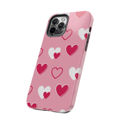Pink and Red Hearts iPhone Case - BOGO Cases