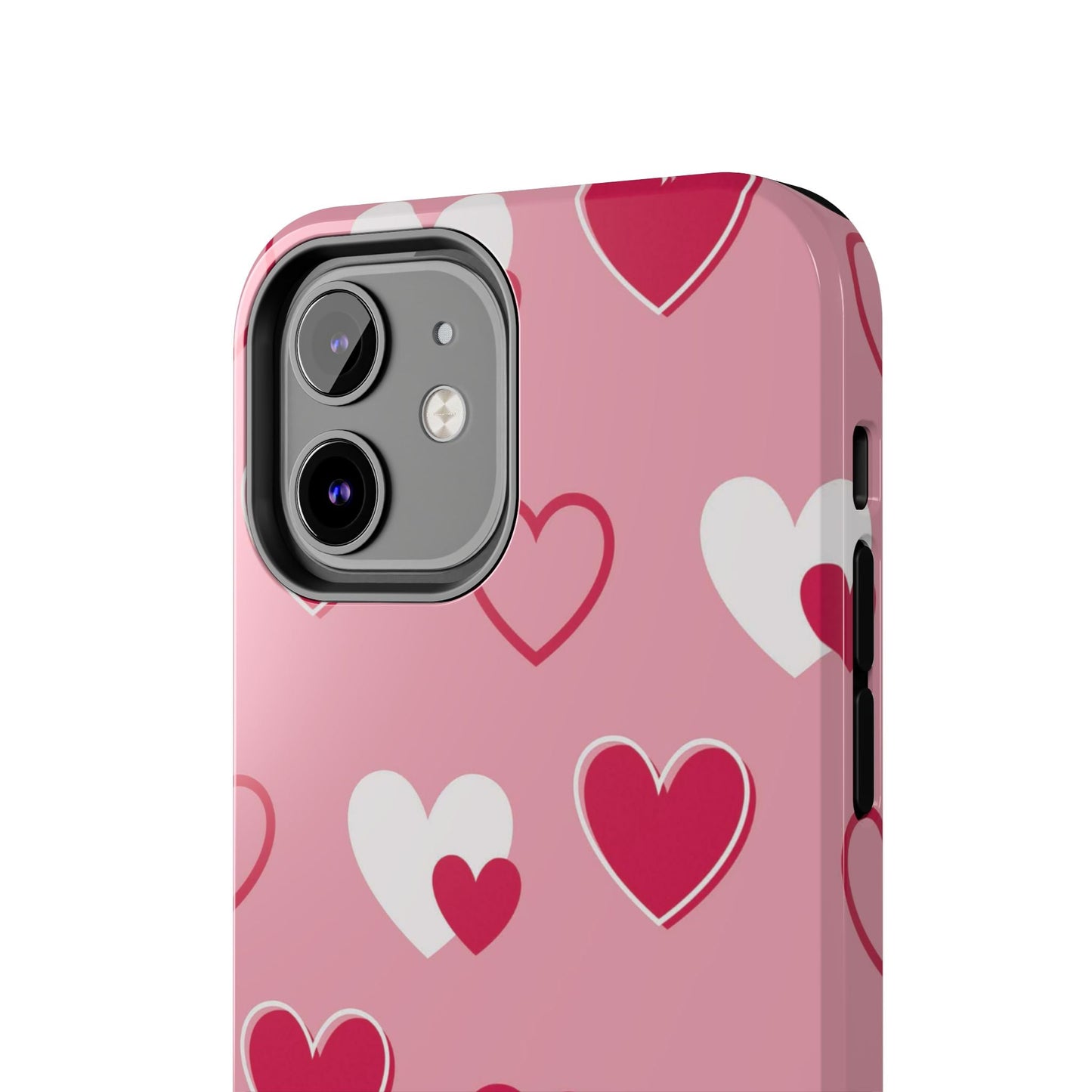 Pink and Red Hearts iPhone Case - BOGO Cases