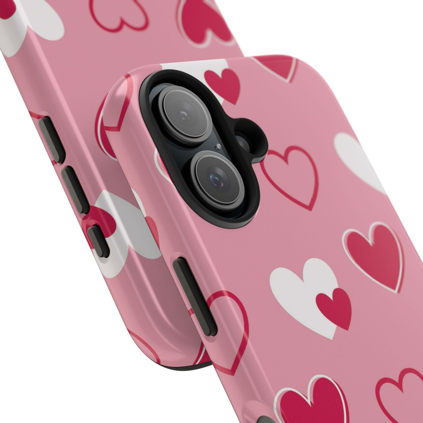 Pink and Red Hearts iPhone Case - BOGO Cases