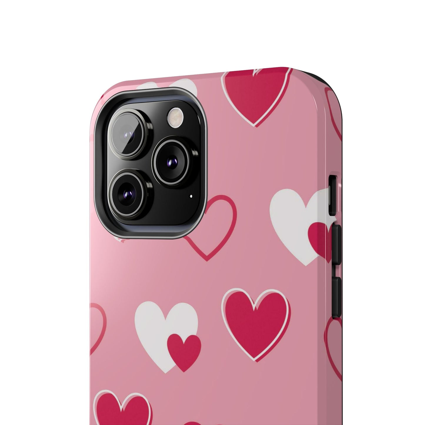 Pink and Red Hearts iPhone Case - BOGO Cases