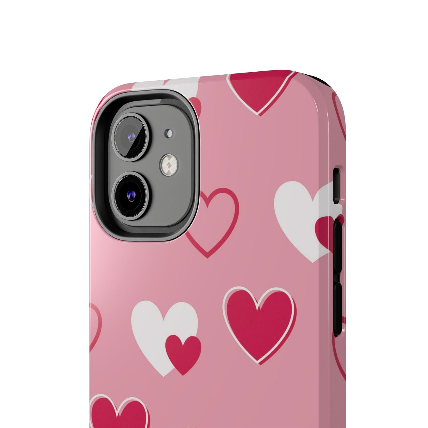 Pink and Red Hearts iPhone Case - BOGO Cases