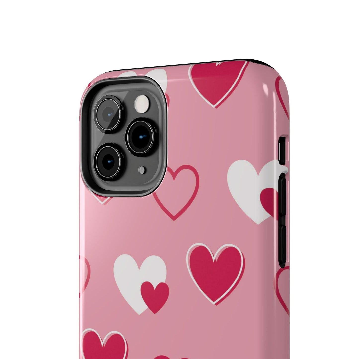 Pink and Red Hearts iPhone Case - BOGO Cases