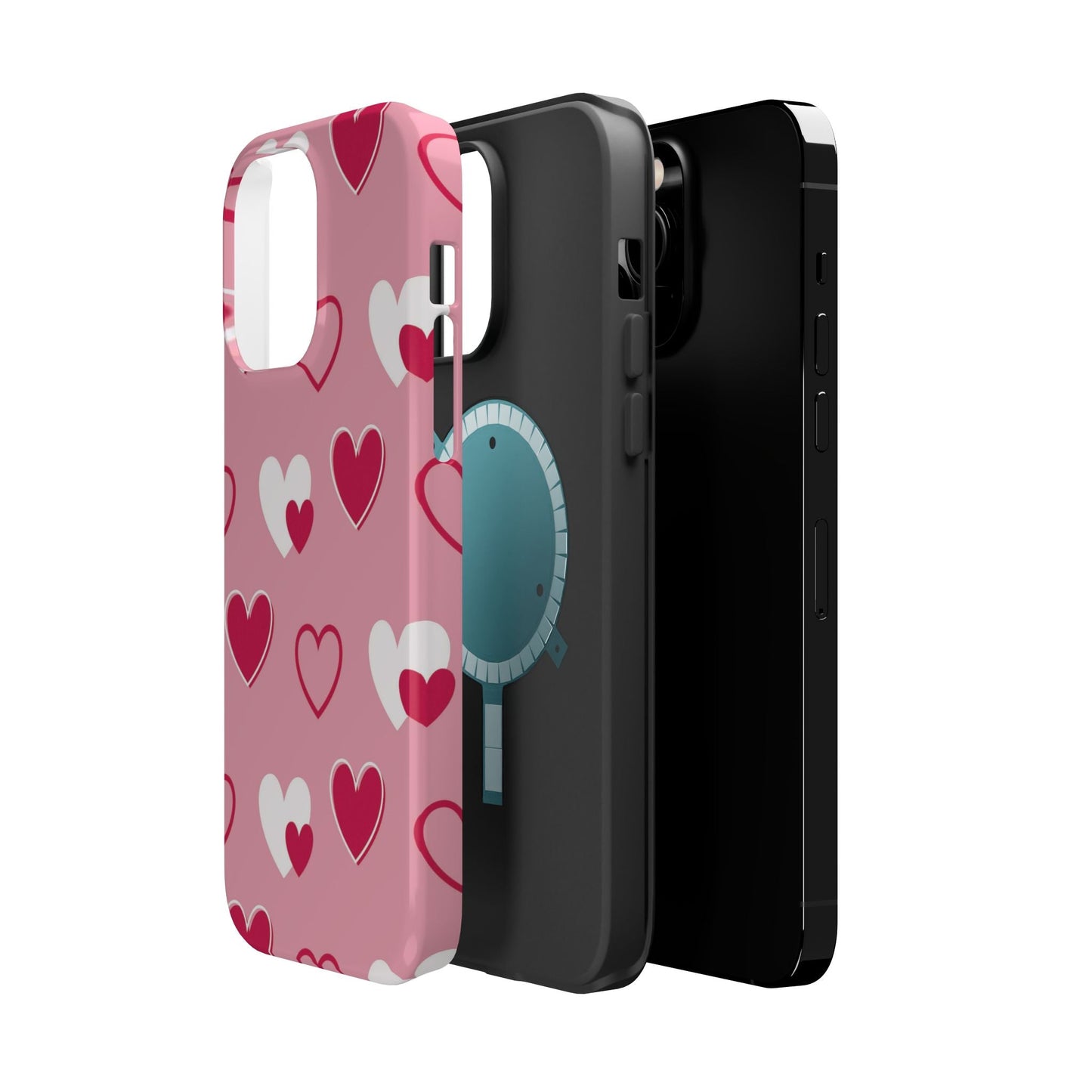 Pink and Red Hearts MagSafe Case - BOGO Cases